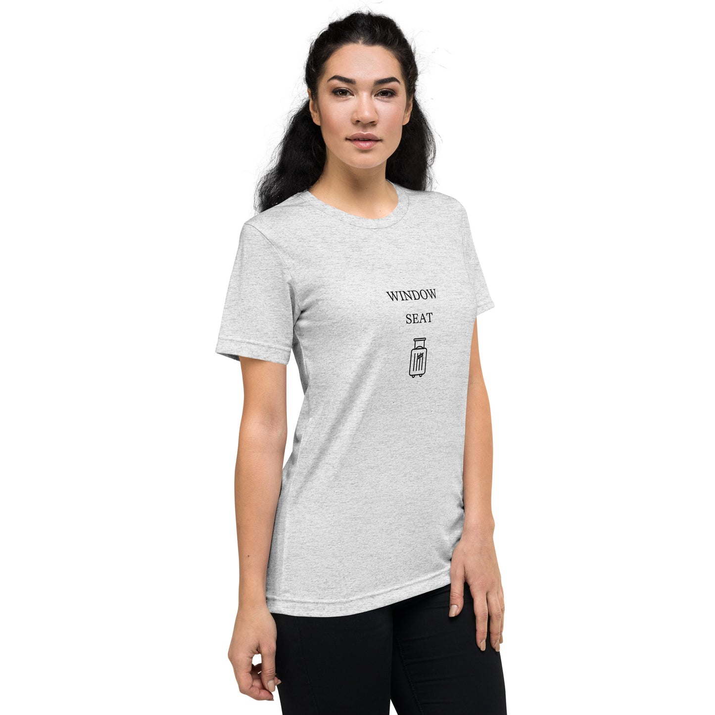 Window Seat travel T-shirt, additional right-front view