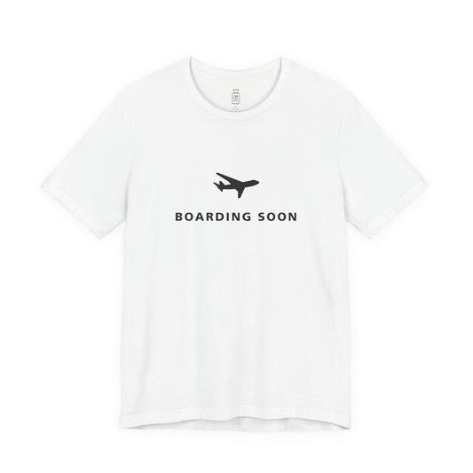 Boarding Soon Travel Tee in the LHR Travel Day Carry-On Set