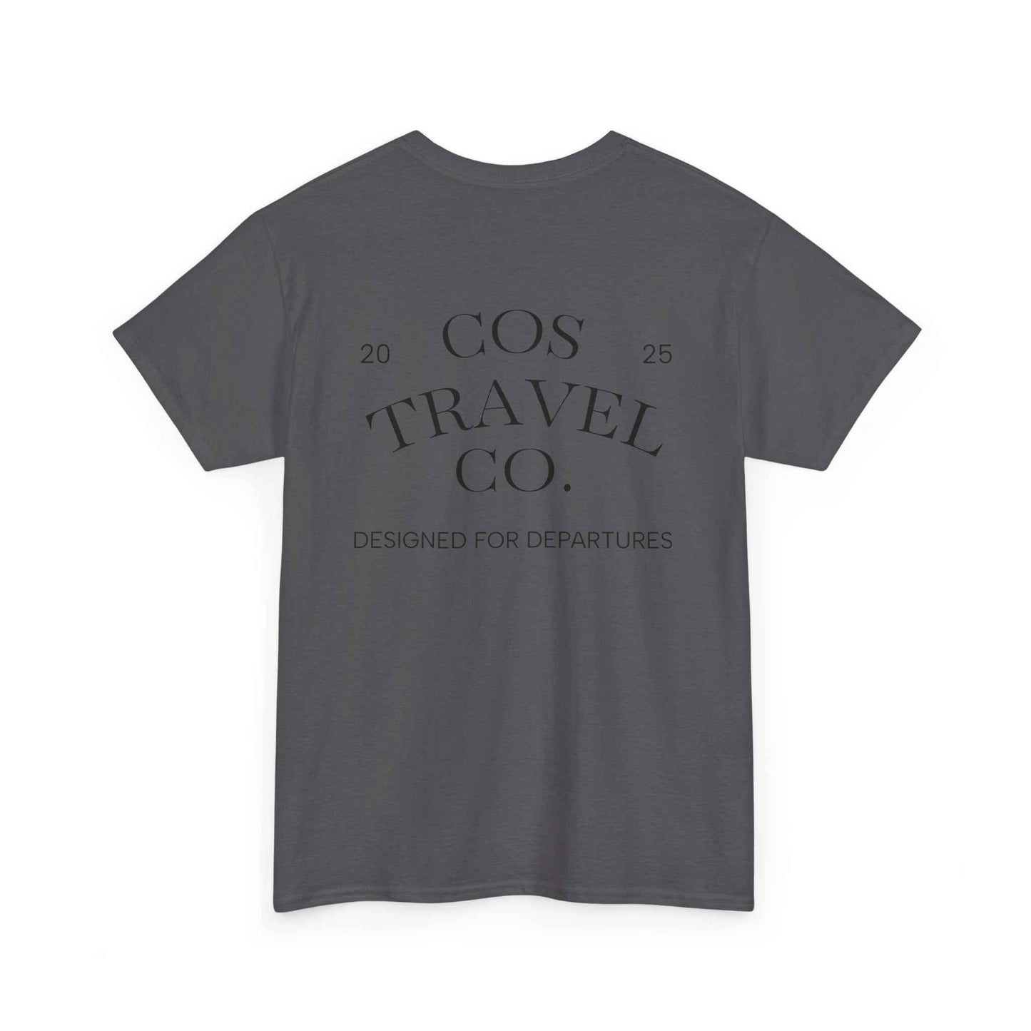 COS Travel Co Heritage Comfort T-Shirt - Ultimate Travel Style and Comfort