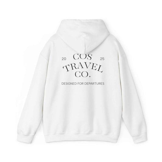 COS Travel Hoodie - Designed for Departures Pullover Relaxed Hoodie