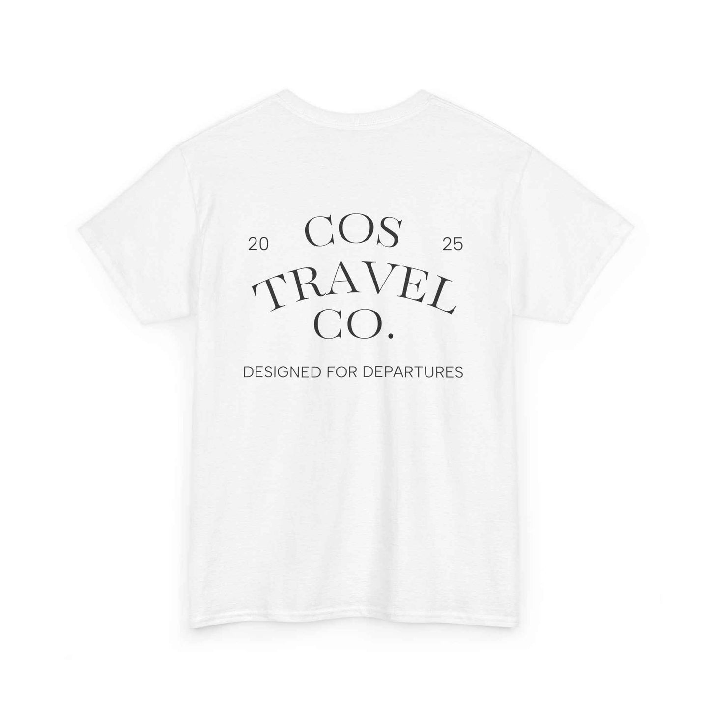 COS Travel Co Heritage Comfort T-Shirt - Ultimate Travel Style and Comfort