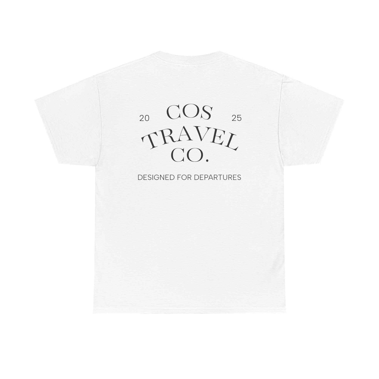 COS Travel Co Heritage Comfort T-Shirt - Ultimate Travel Style and Comfort