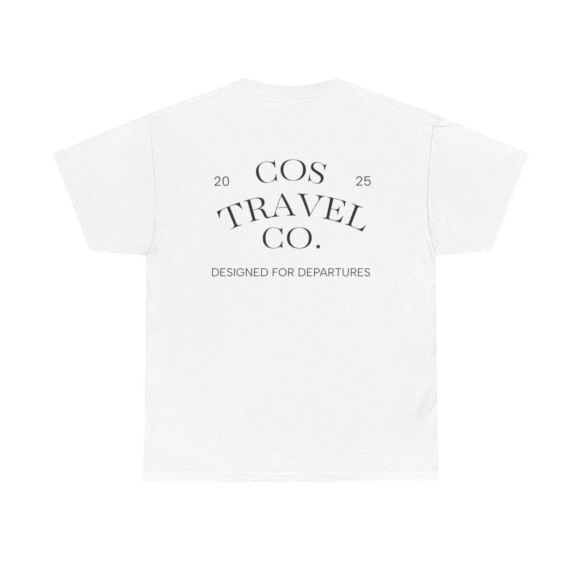 COS Travel Co Heritage Comfort T-Shirt - Ultimate Travel Style and Comfort