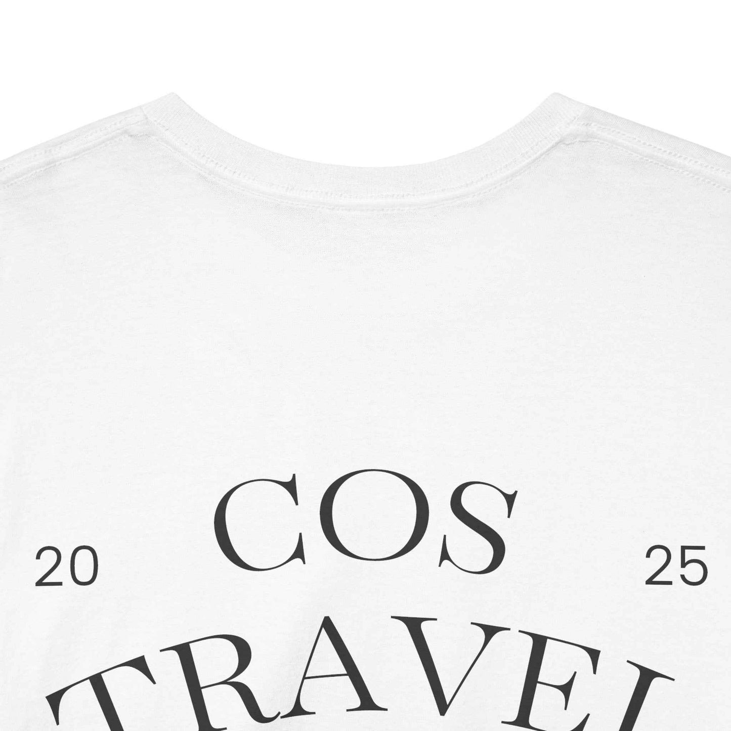 COS Travel Co Heritage Comfort T-Shirt - Ultimate Travel Style and Comfort