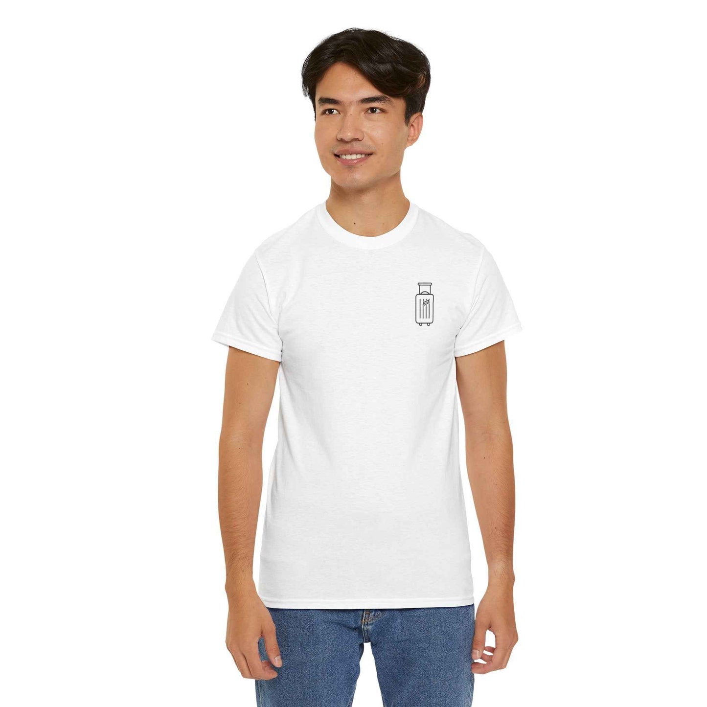 COS Travel Co Heritage Comfort T-Shirt - Ultimate Travel Style and Comfort