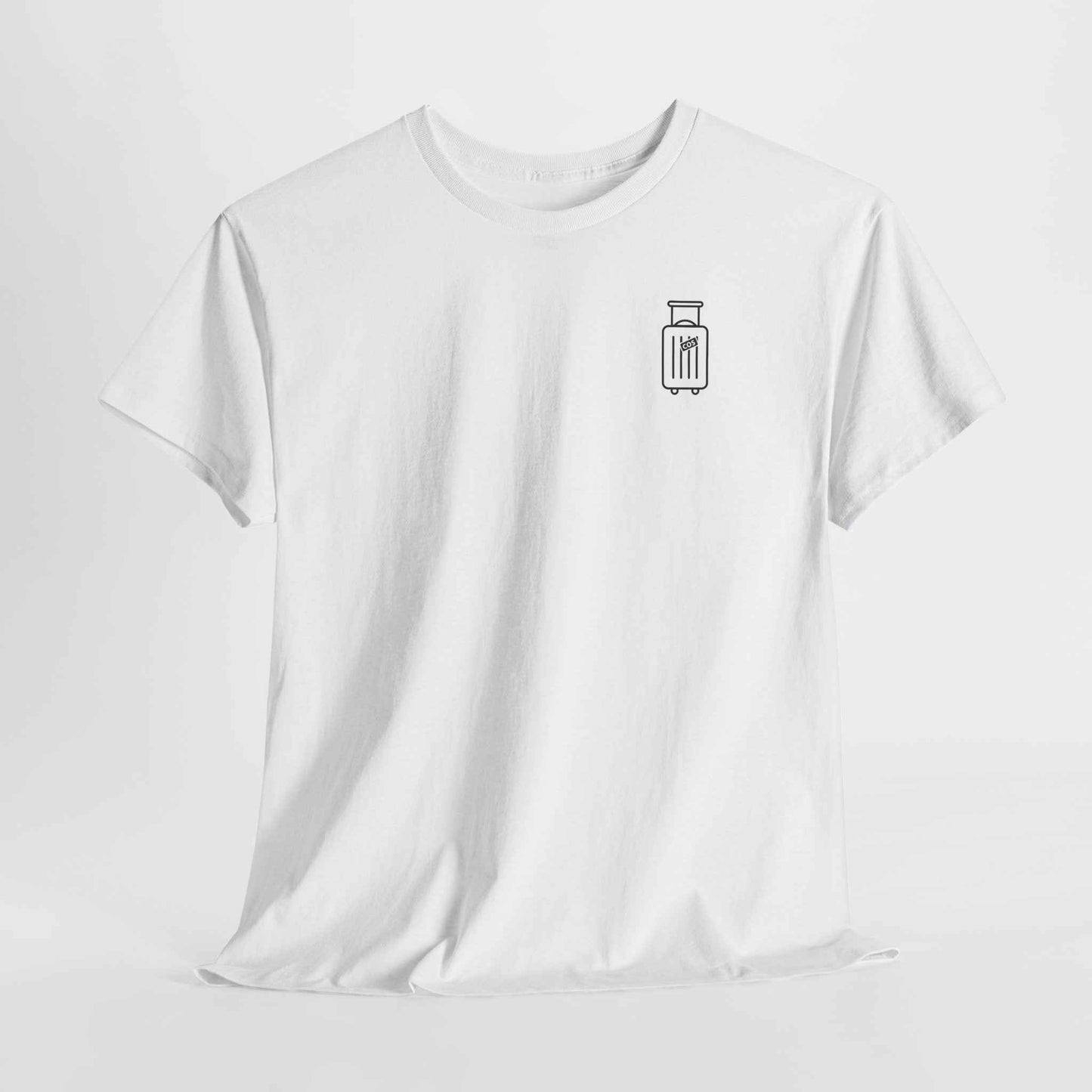 COS Travel Co Heritage Comfort T-Shirt - Ultimate Travel Style and Comfort
