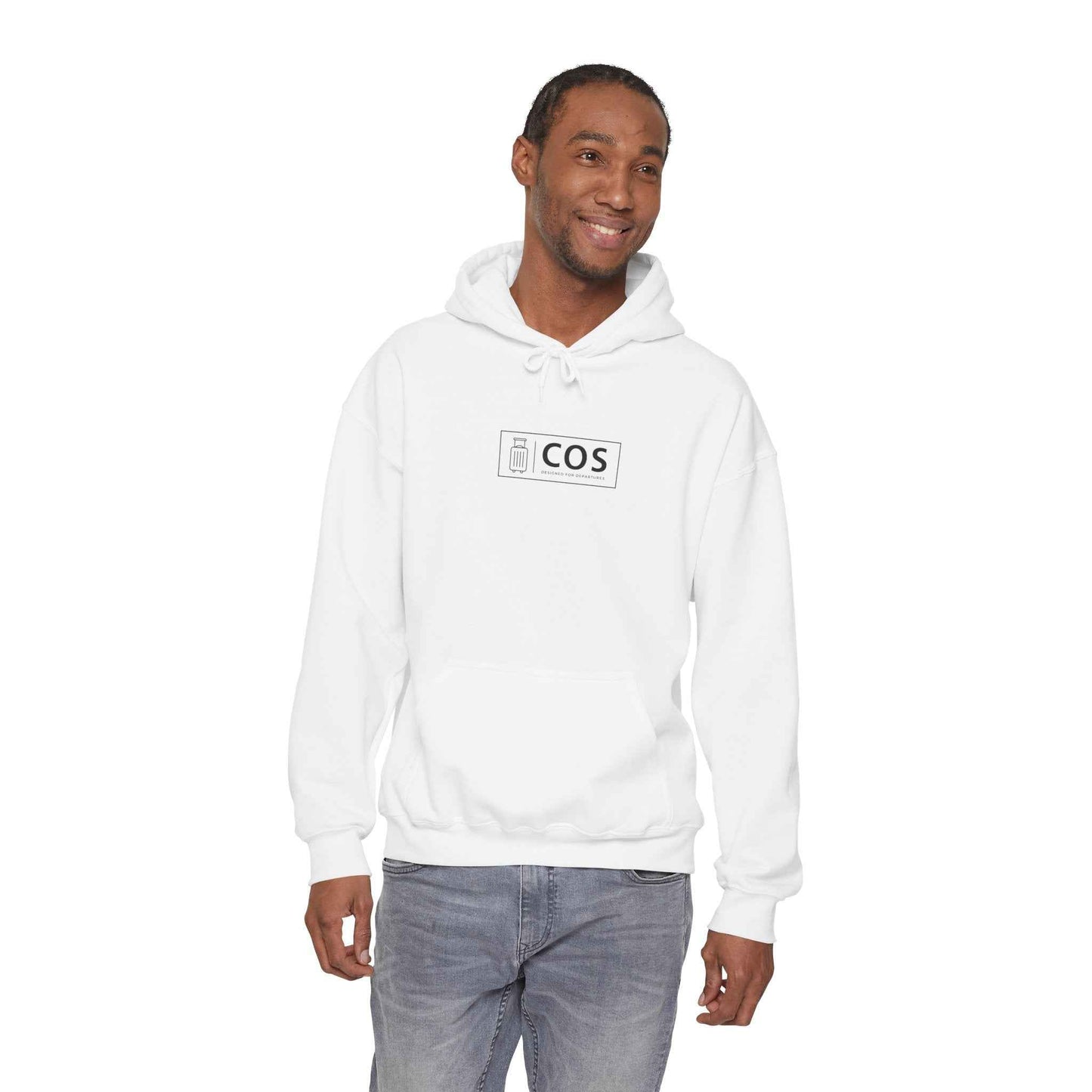 COS Travel Hoodie - Designed for Departures Pullover Relaxed Hoodie