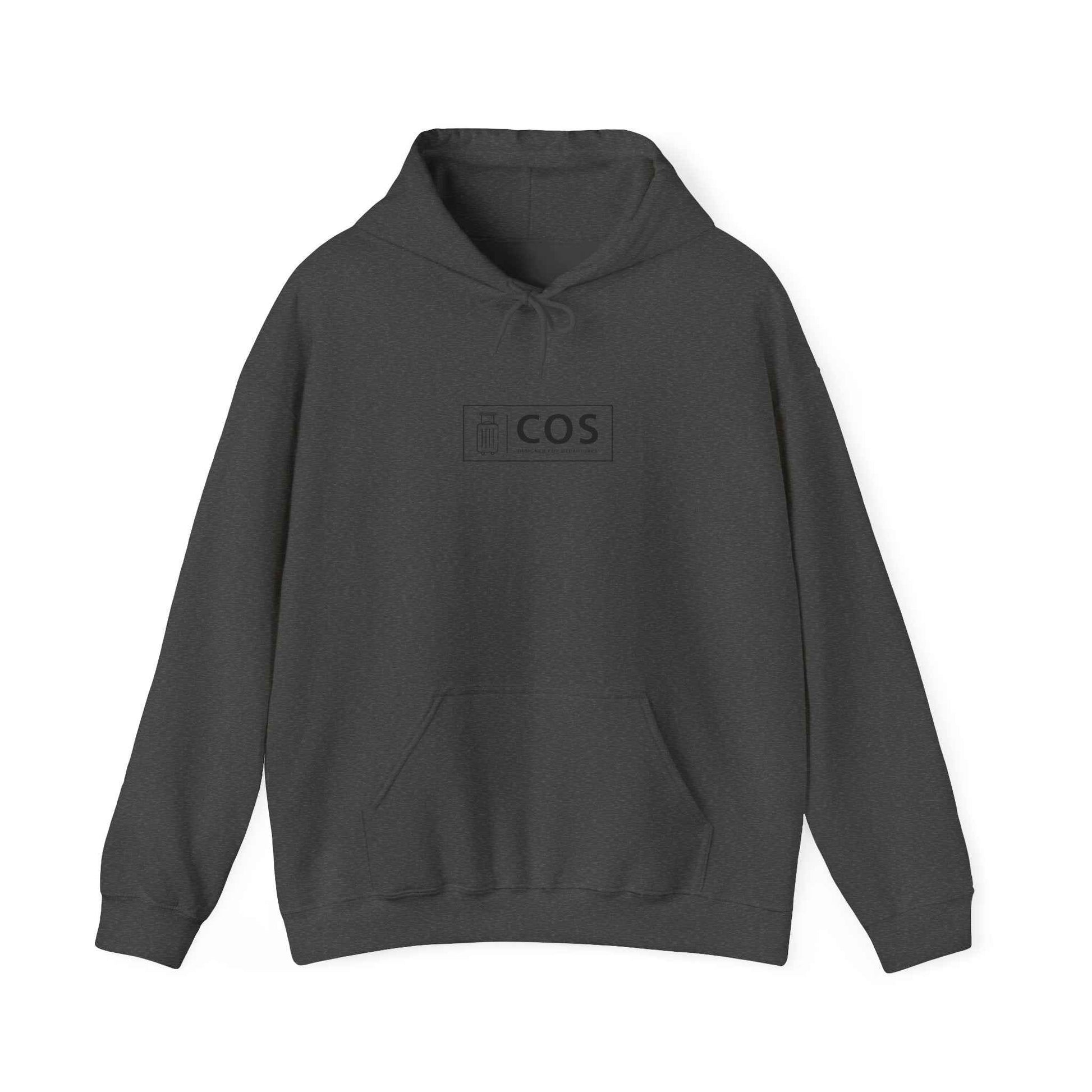 COS Travel Hoodie - Designed for Departures Pullover Relaxed Hoodie