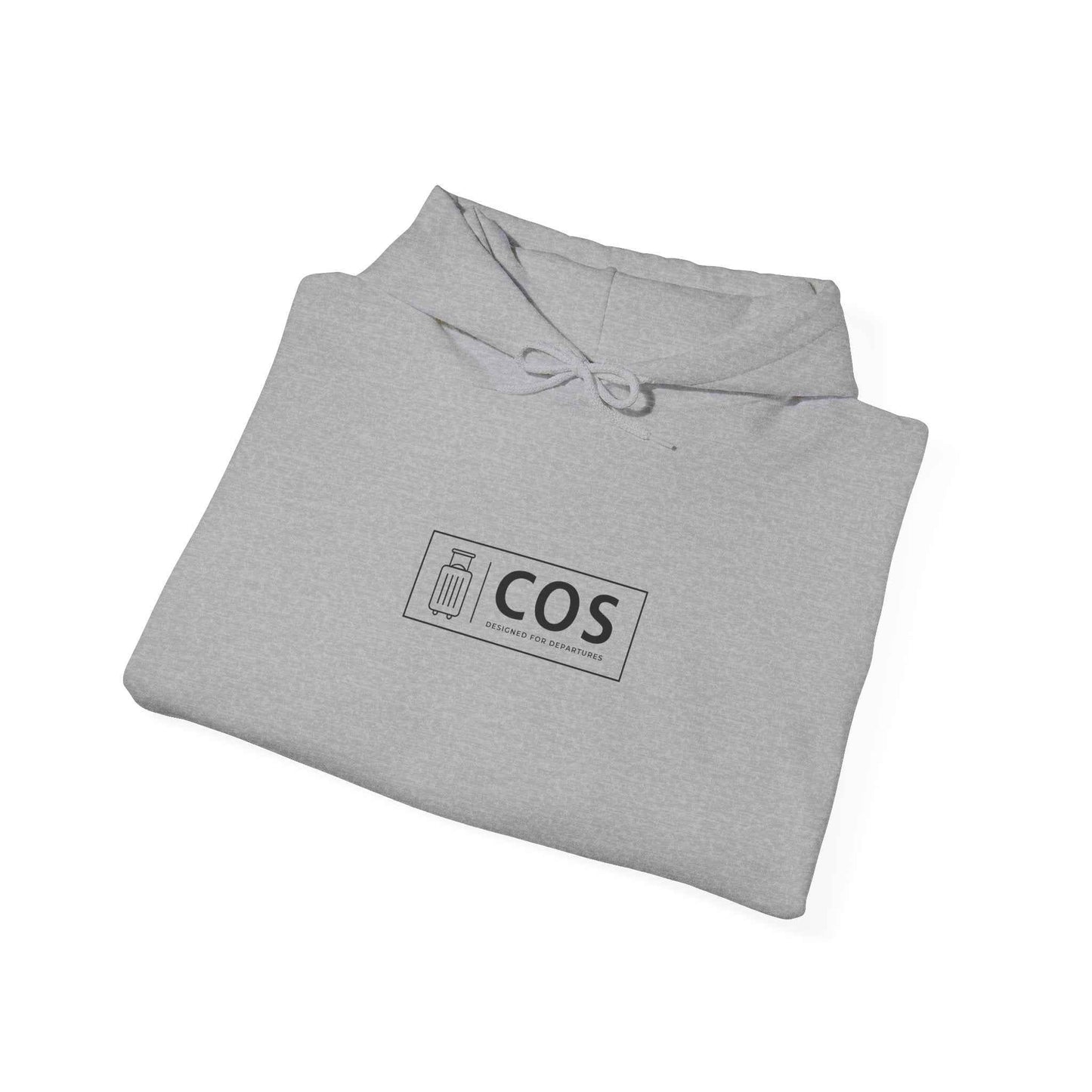 COS Travel Hoodie - Designed for Departures Pullover Relaxed Hoodie
