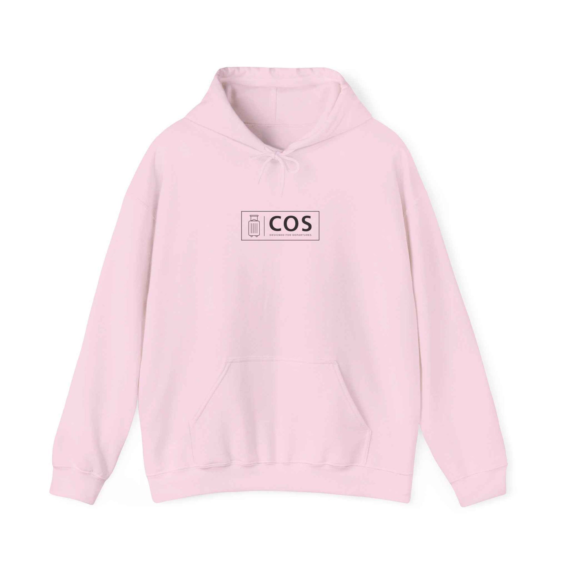COS Travel Hoodie - Designed for Departures Pullover Relaxed Hoodie