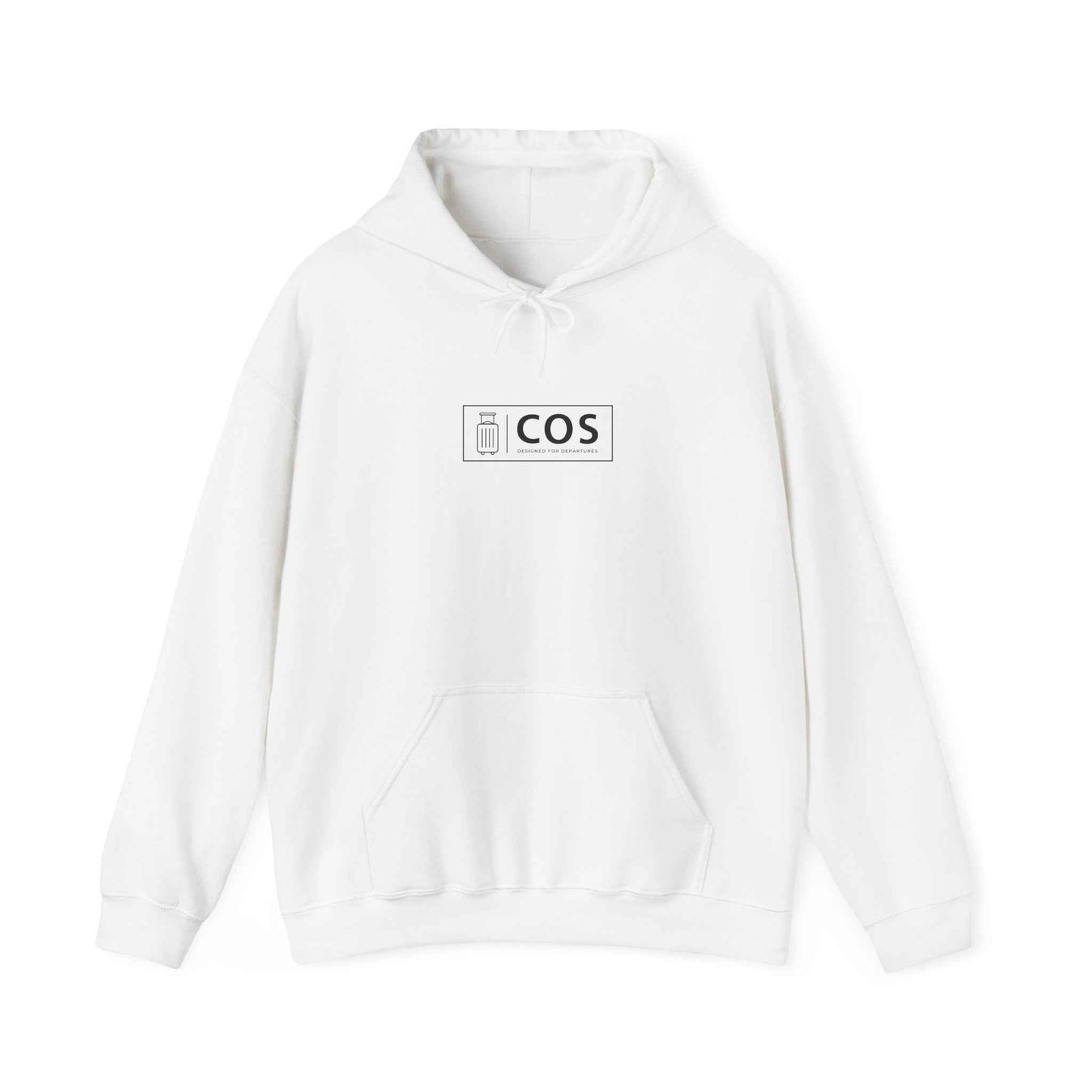 COS Travel Hoodie - Designed for Departures Pullover Relaxed Hoodie