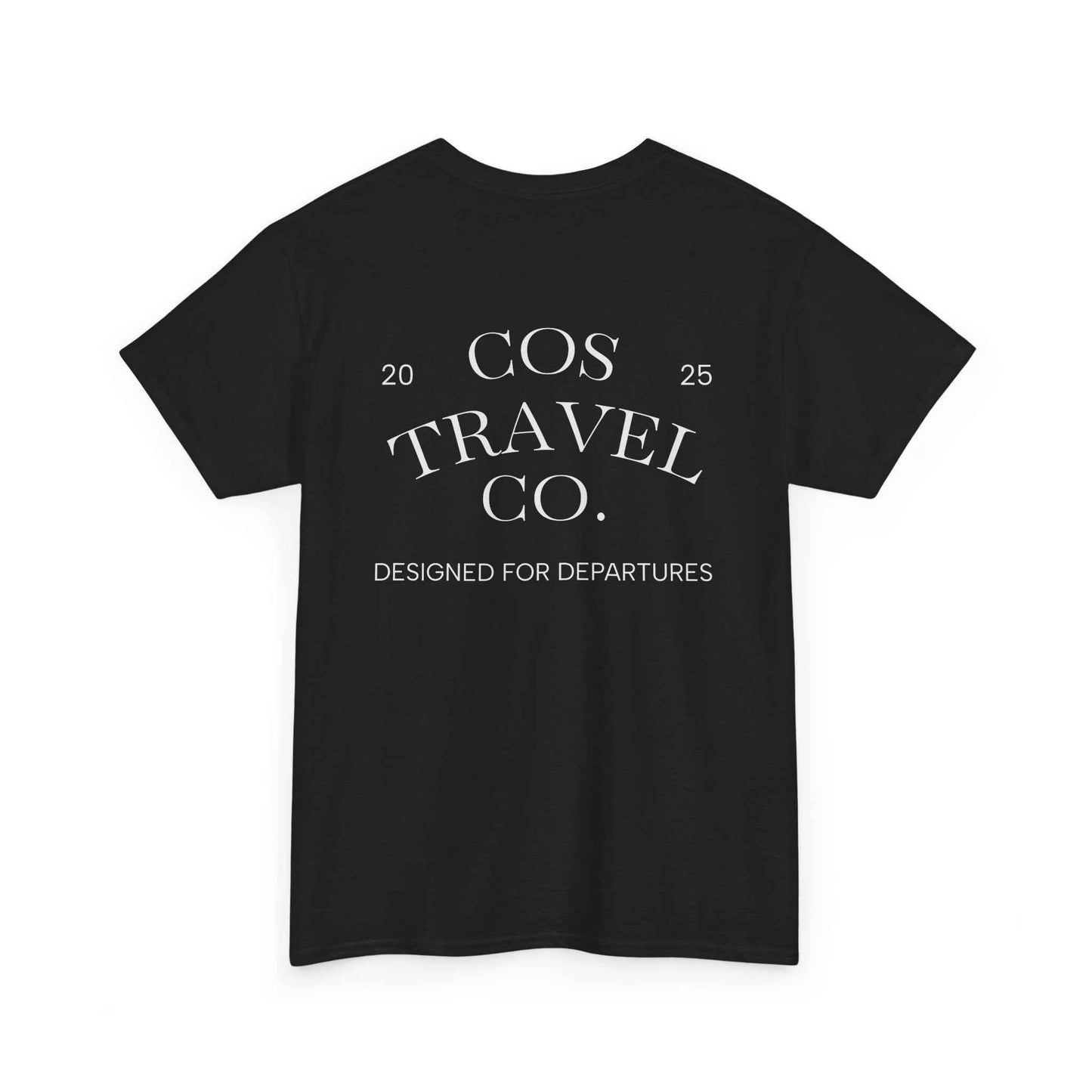 COS Travel Heritage Comfort T-Shirt – Style Meets Comfort for Your Adventures