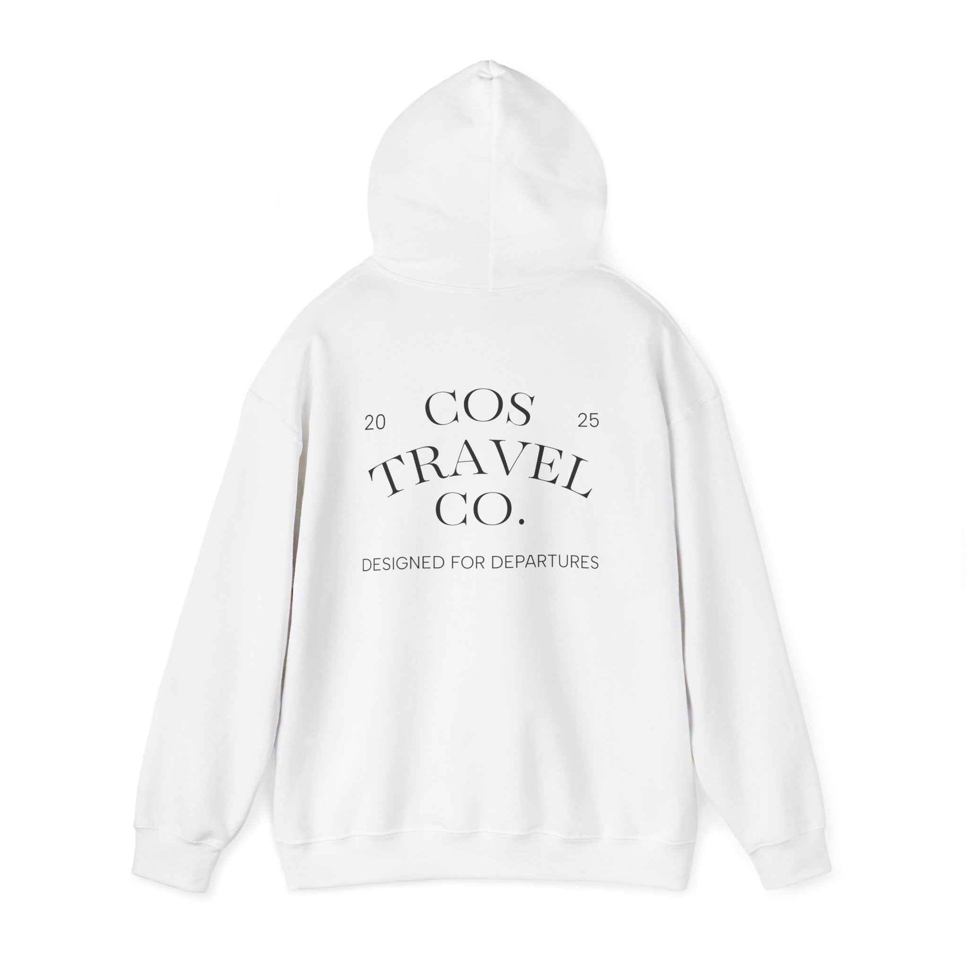 COS Travel Hoodie - Designed for Departures Pullover Relaxed Hoodie