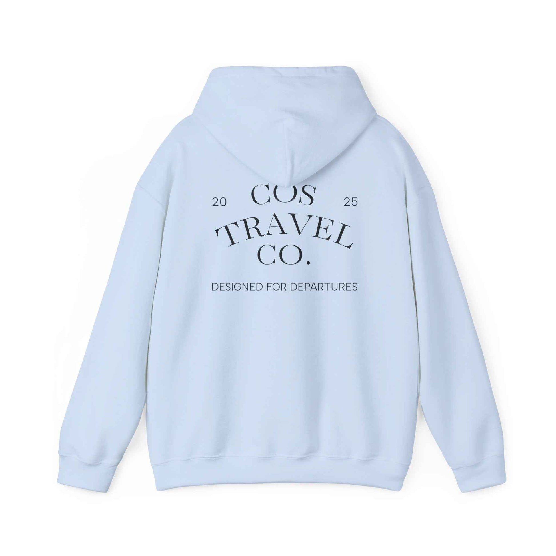 COS Travel Hoodie - Designed for Departures Pullover Relaxed Hoodie