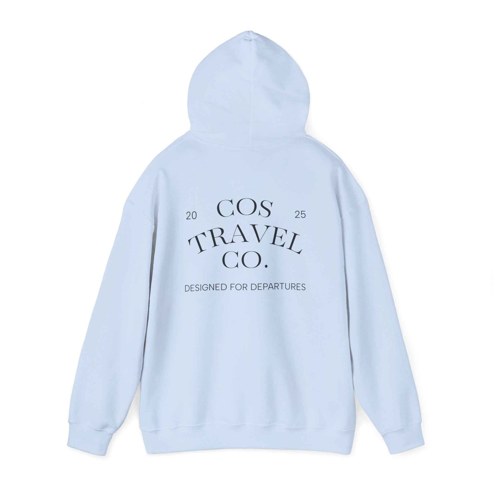COS Travel Hoodie - Designed for Departures Pullover Relaxed Hoodie
