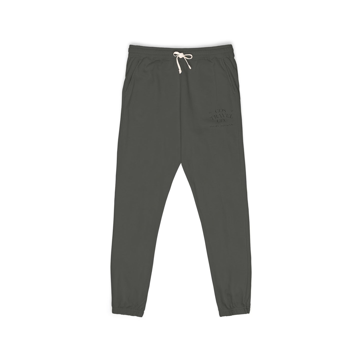 COS Travel Co. Pepper sweatpants front view