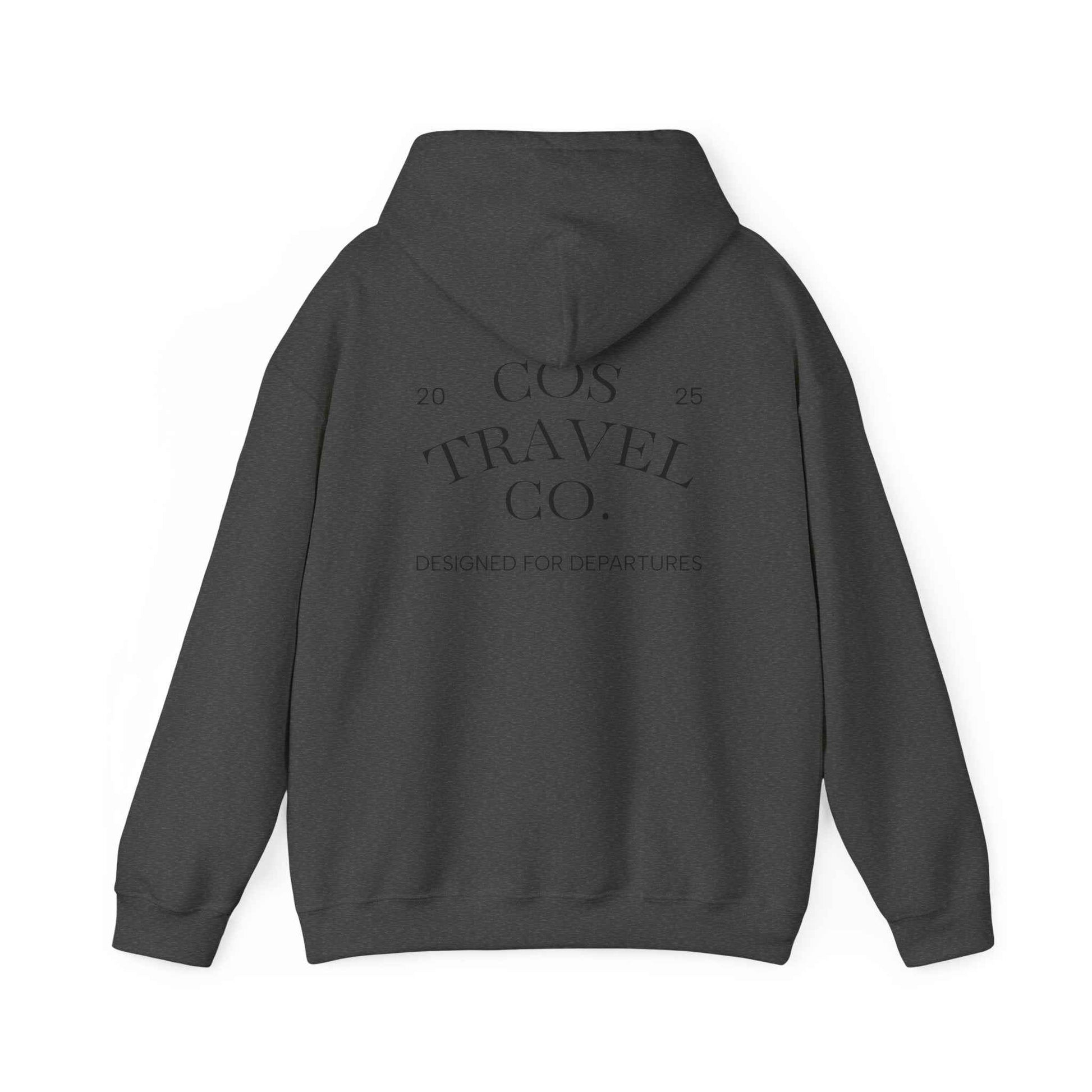 COS Travel Hoodie - Designed for Departures Pullover Relaxed Hoodie