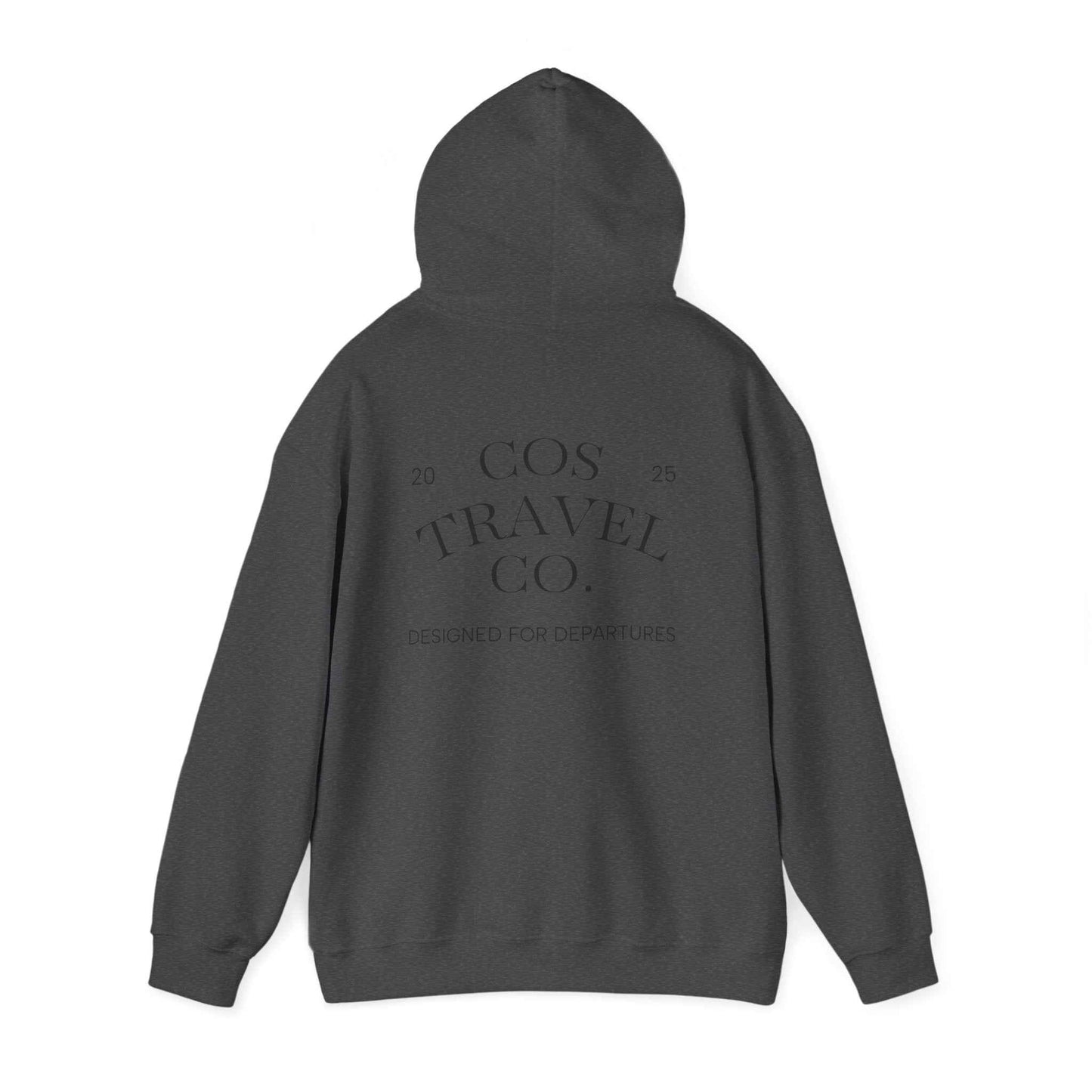 COS Travel Hoodie - Designed for Departures Pullover Relaxed Hoodie