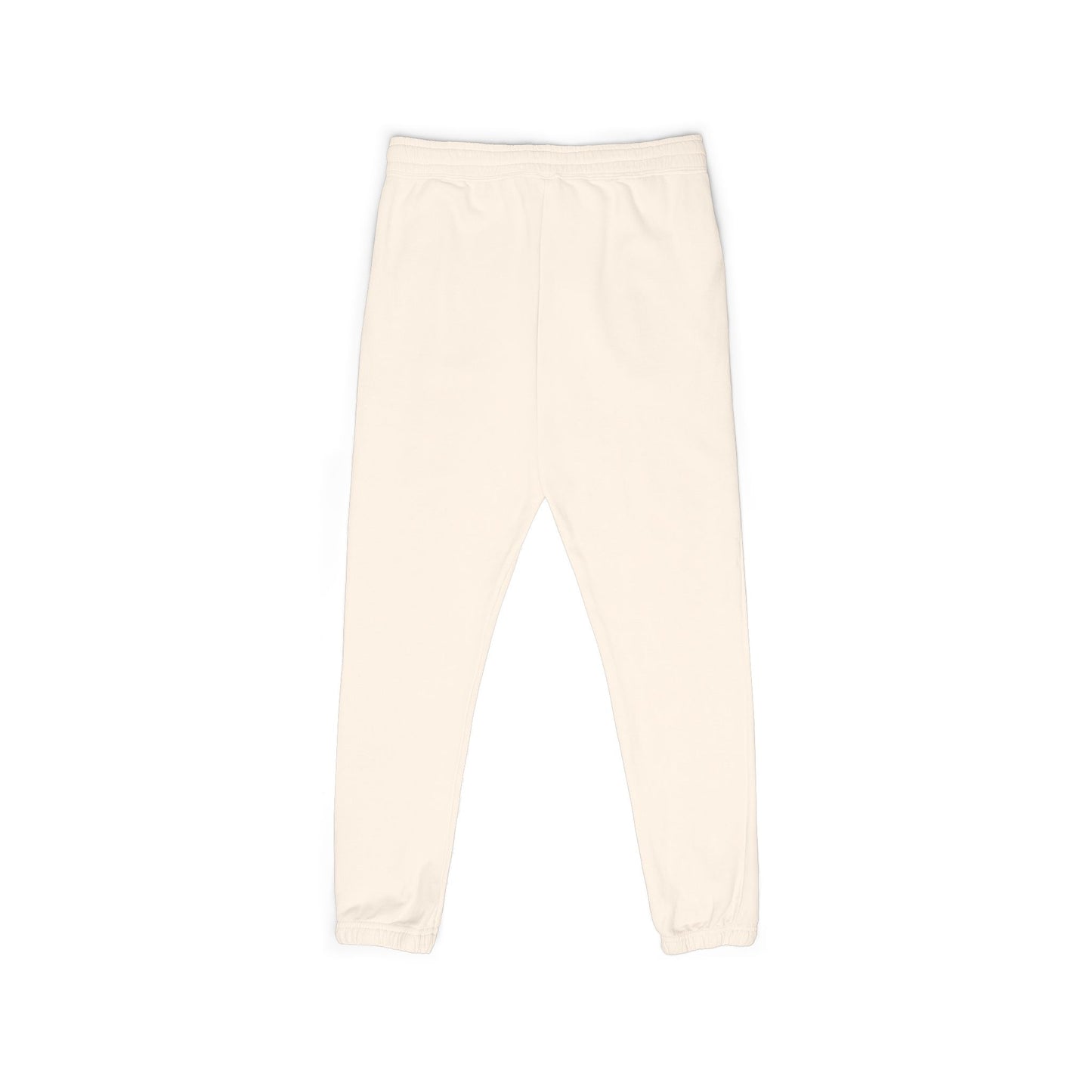 COS Travel Co. ivory sweat pants back view