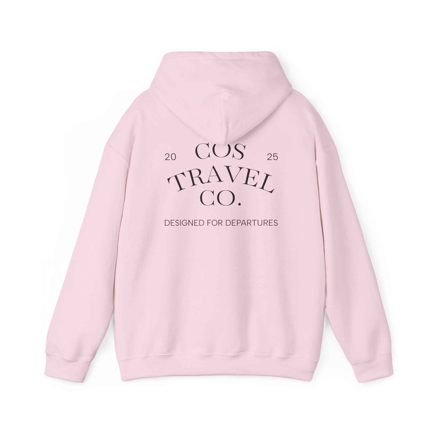 COS Travel Hoodie - Designed for Departures Pullover Relaxed Hoodie