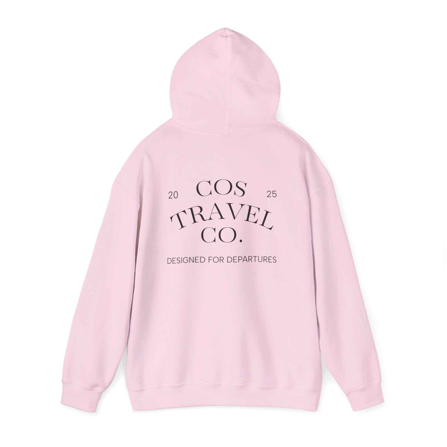 COS Travel Hoodie - Designed for Departures Pullover Relaxed Hoodie
