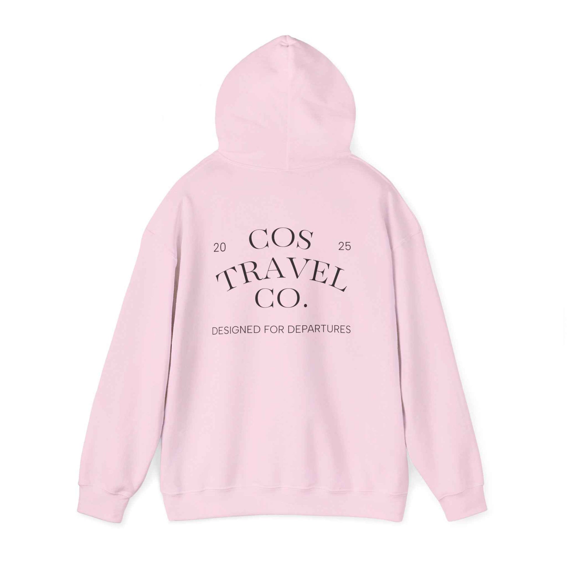 COS Travel Hoodie - Designed for Departures Pullover Relaxed Hoodie