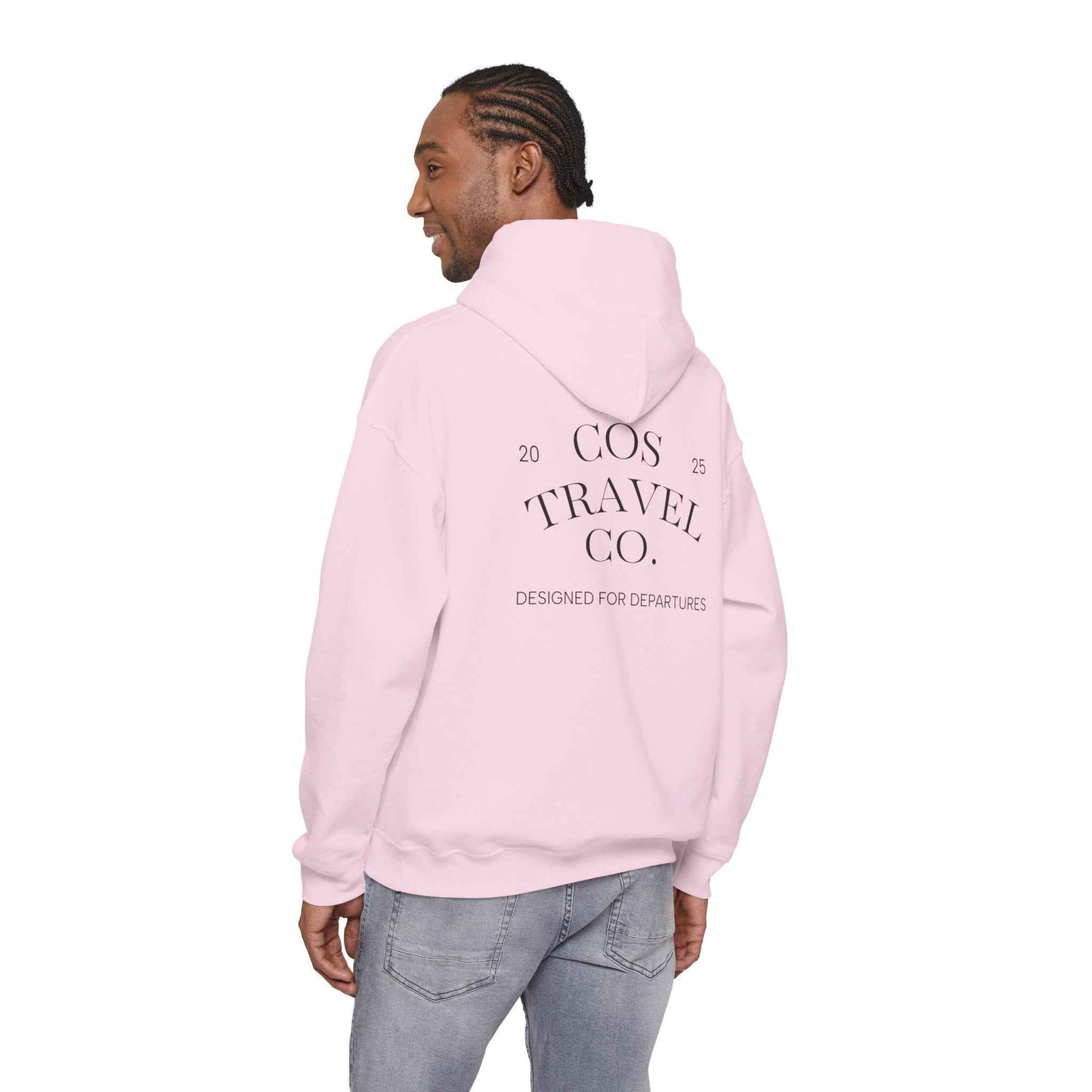 COS Travel Hoodie - Designed for Departures Pullover Relaxed Hoodie
