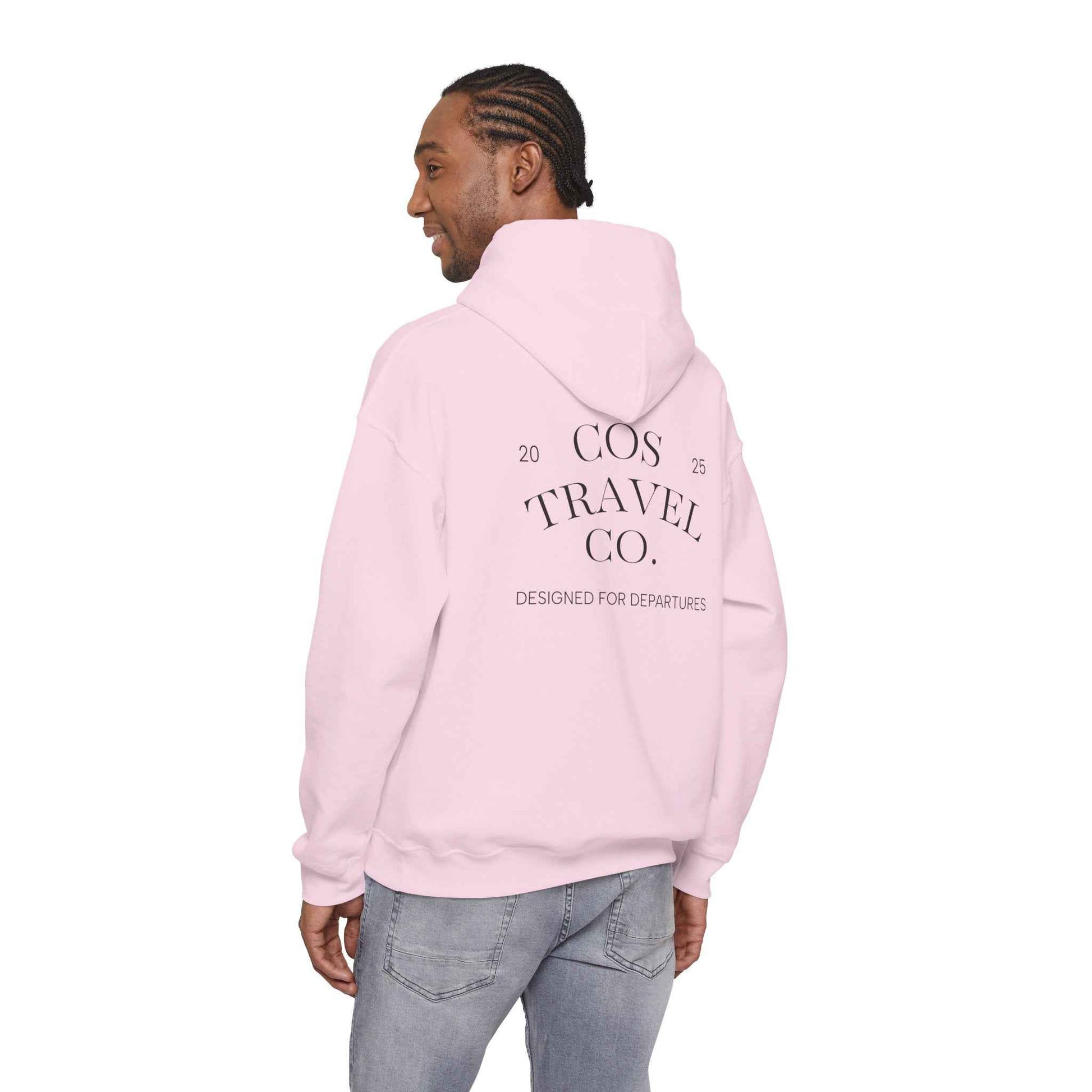 COS Travel Hoodie - Designed for Departures Pullover Relaxed Hoodie