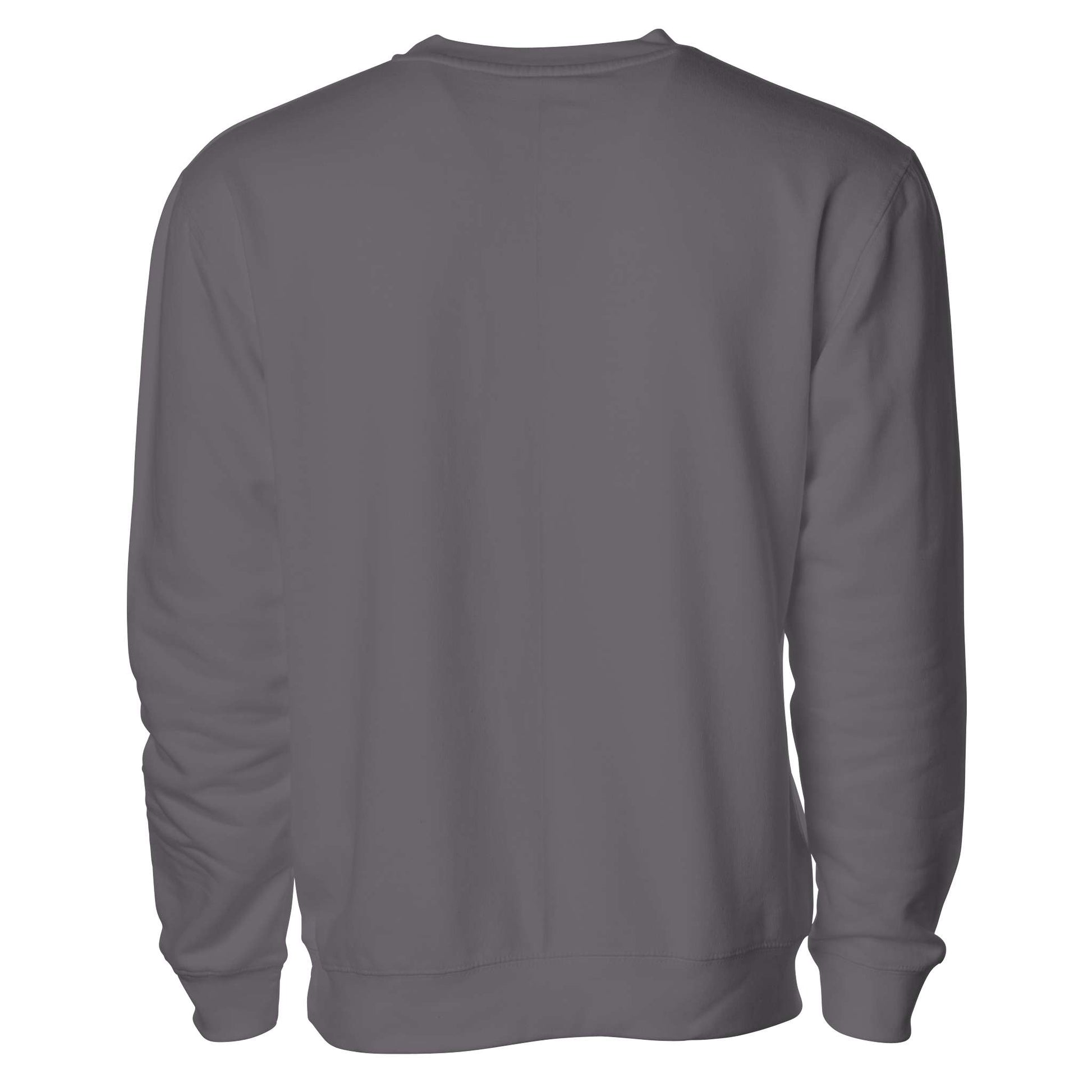 CUN Cancun airport crewneck sweatshirt gray — back view