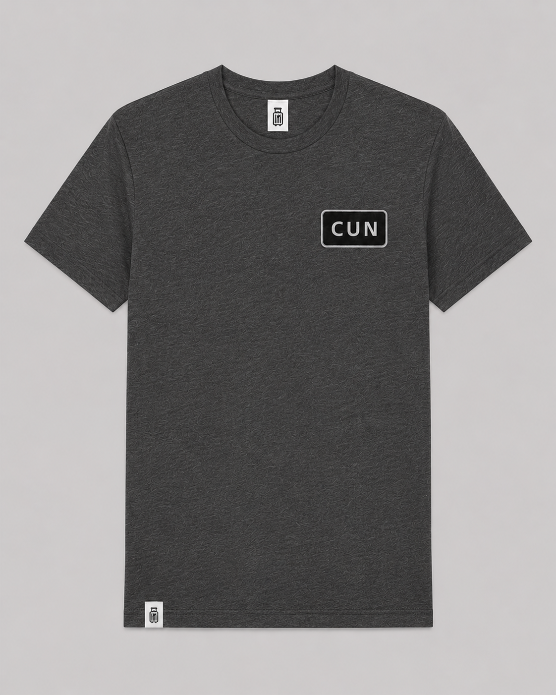 CUN Premium dark grey gray shirt front view