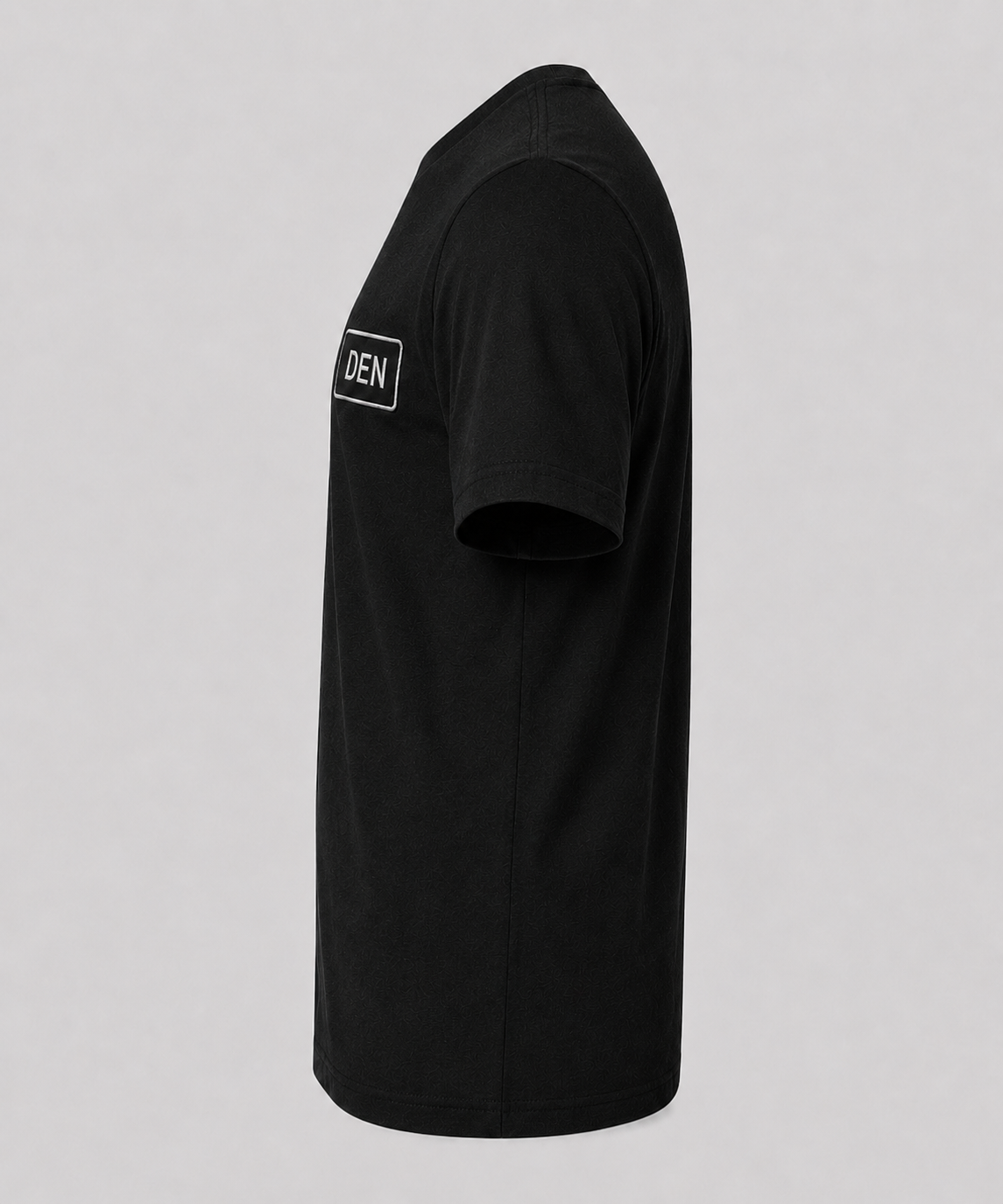 DEN Premium Black shirt side view