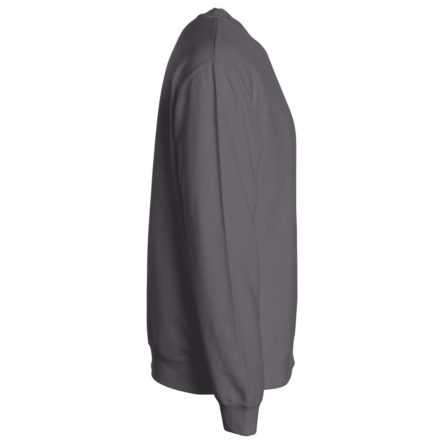 JFK New York airport crewneck sweatshirt gray — side view