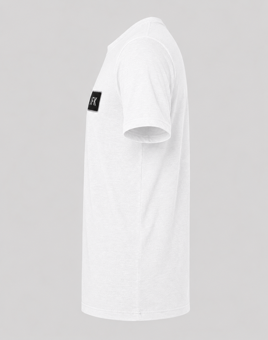 JFK Premium white shirt side view