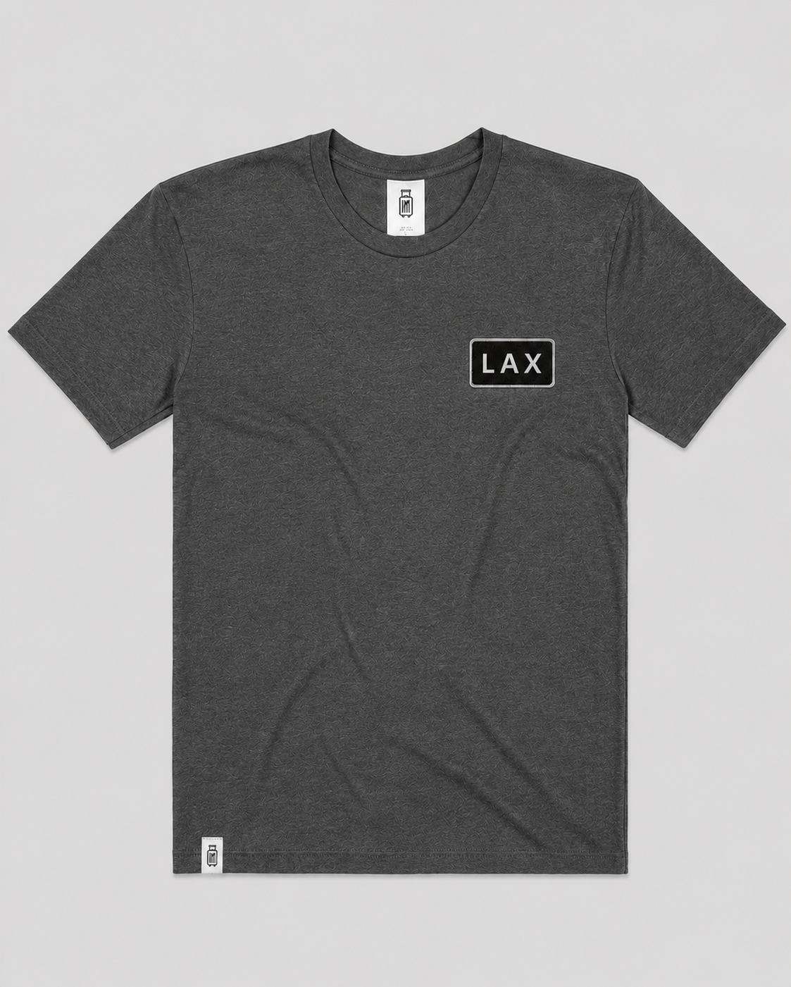 LAX Premium Dark Grey gary shirt front view