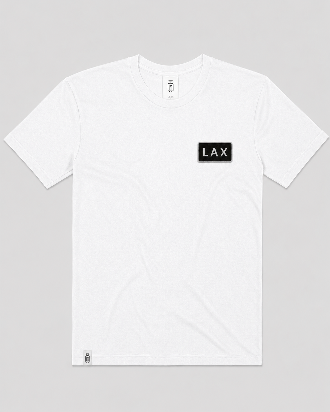 LAX Premium White shirt front view