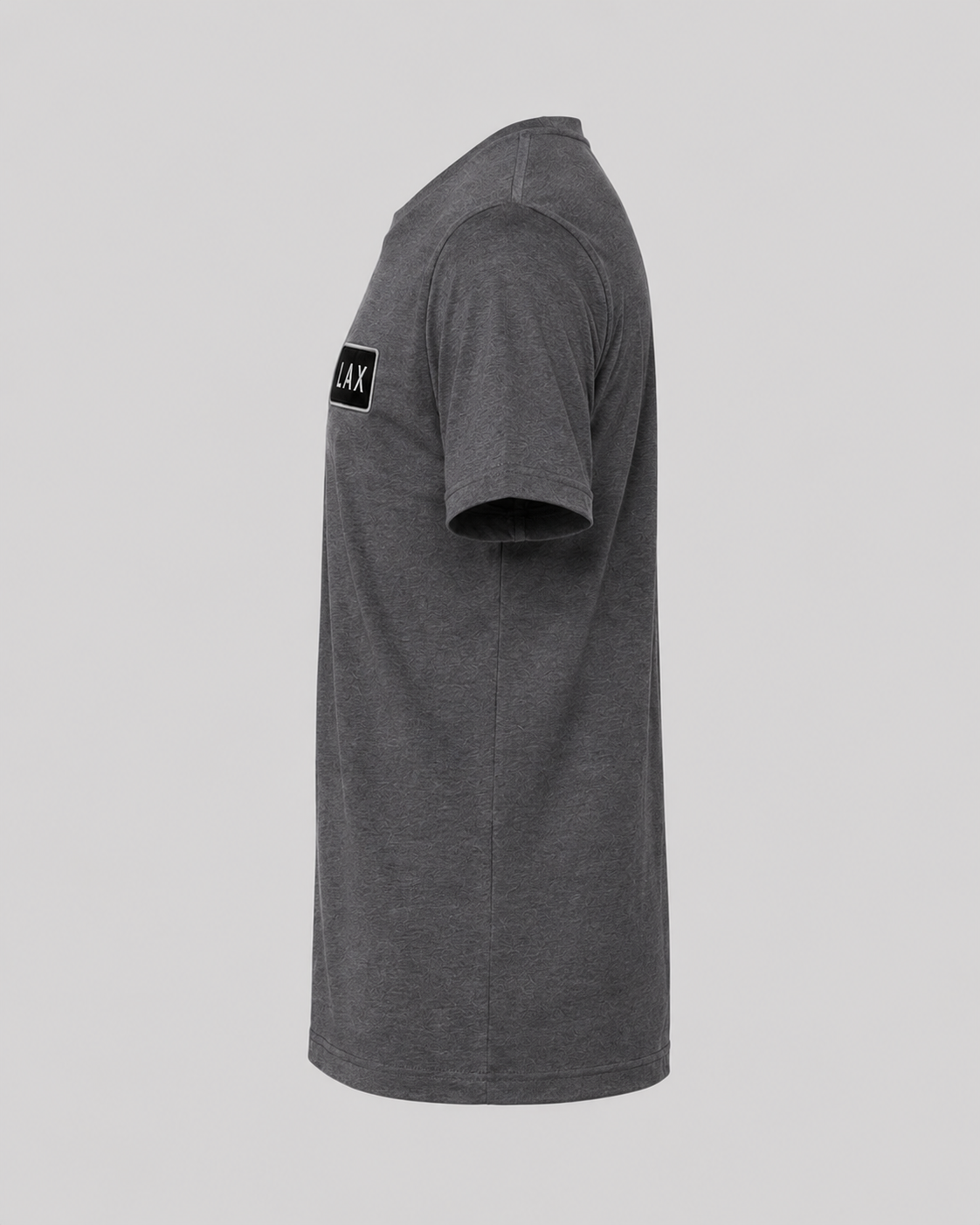 LAX premium Shirt Dark Grey Gray side view