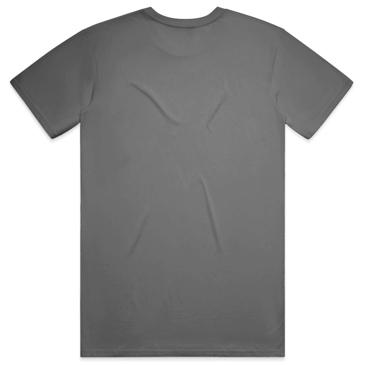 DFW Dallas Fort Worth ultra t-shirt gray - back view