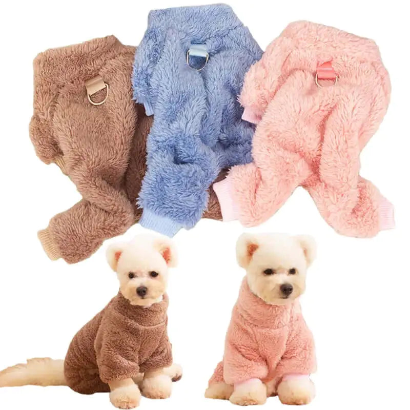 Fleece Pajamas for Dogs