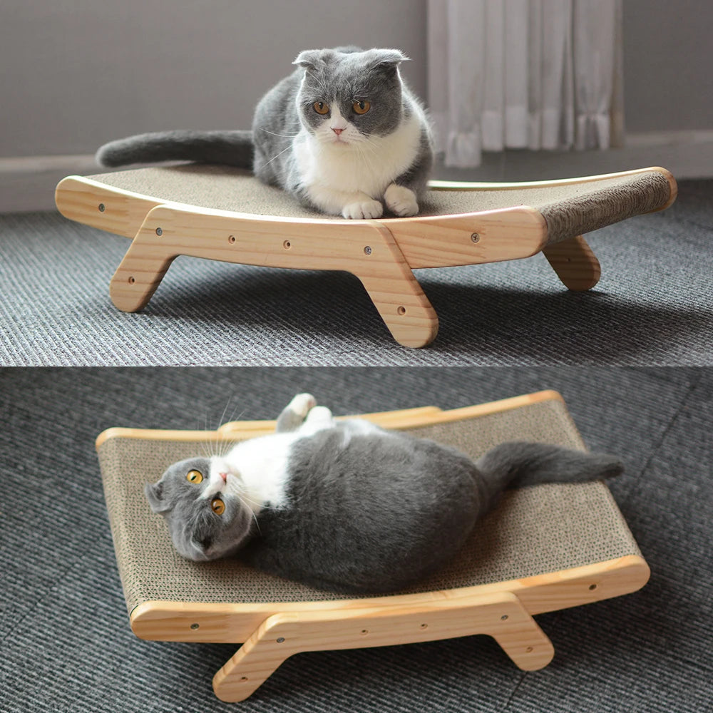 3 In 1 Corrugated Cat Furniture Bed