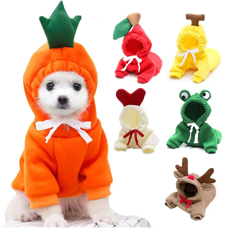 Puppy Fruitwear hoodie